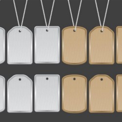 Free vector Dog Tag Vectors