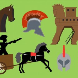 Free vector Trojan Horse Vector Elements