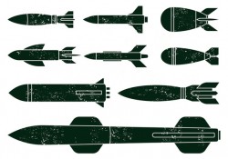 Free World War Missile Vectors