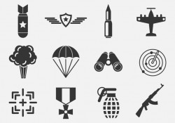 Free World War Vector Icons