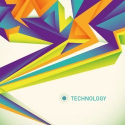 Futuristic concept backgrounds vector 02