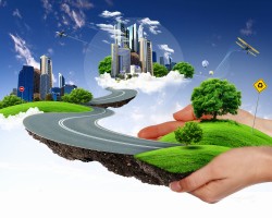 Healthy Earth picture material