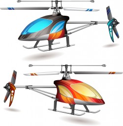 Helicopter vector