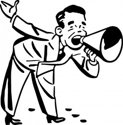 Horn man speech vector