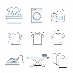 Housework icons collection