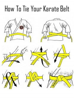 How To Tie Your Karate Belt