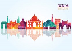 Indian construction illustration