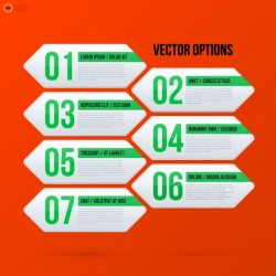 Infographic template design Vector | Free Download