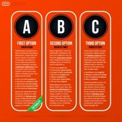Infographic template design Vector | Free Download