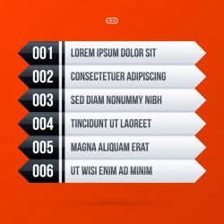 Infographic template design Vector | Free Download