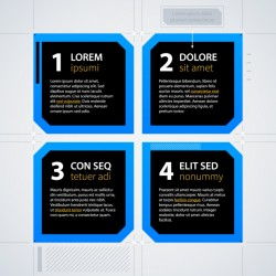 Infographic template design Vector | Free Download
