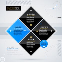 Infographic template design