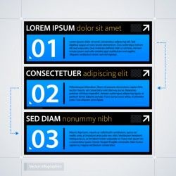 Infographic template design