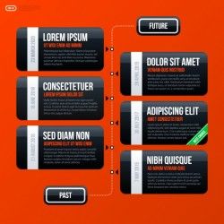 Infographic template design