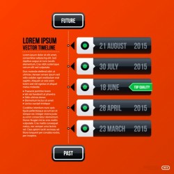 Infographic template design