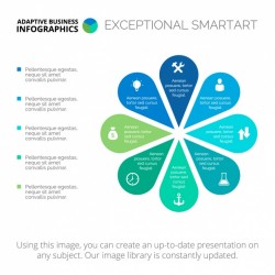 Infographic template design