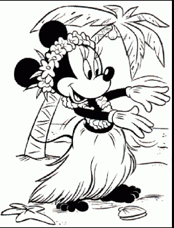 Kids-n-fun.com | 38 coloring pages of Minnie Mouse