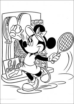Kids-n-fun.com | 38 coloring pages of Minnie Mouse