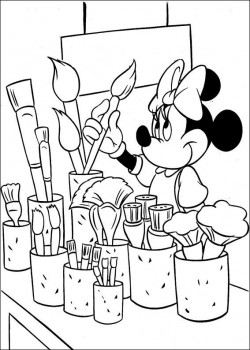 Kids-n-fun.com | 38 coloring pages of Minnie Mouse