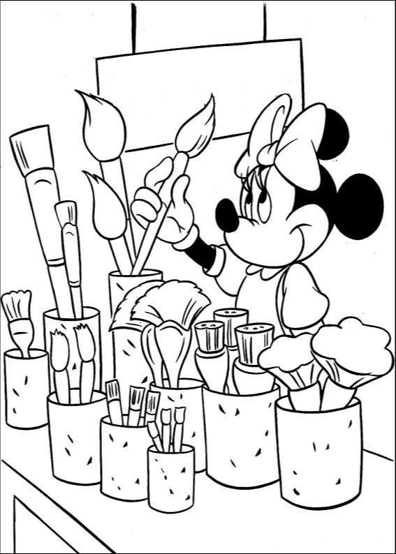 Verbazingwekkend Kids-n-fun.com | 38 coloring pages of Minnie Mouse | Free Vector HW-78