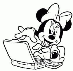 Kids-n-fun.com | 38 coloring pages of Minnie Mouse