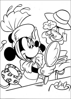 Kids-n-fun.com | 38 coloring pages of Minnie Mouse