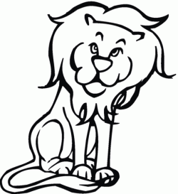 Lion 21 coloring page | Free Printable Coloring Pages