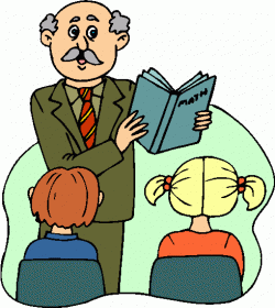 Math Teacher Clipart I