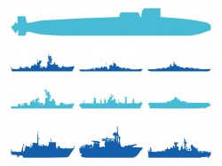 Military Ships Vector Art & Graphics