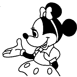 Minnie Mouse Coloring Book Pages