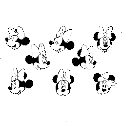 Minnie mouse 1 Free Vector