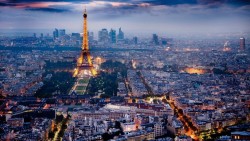 Nature cloud ocean cliff landscape city paris ultrahd 4k wallpaper wallpaper
