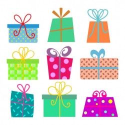 Pack of christmas gift