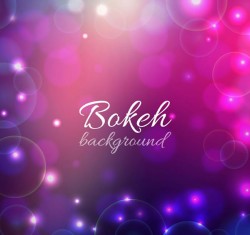 Pink Dream Bokeh background vector pictures