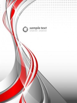 Red pinstripe with abstract background vectors 03