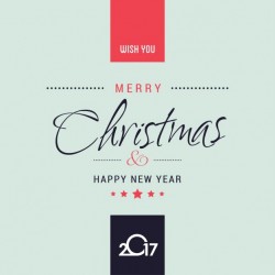Simple christmas card Vector | Free Download