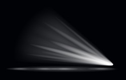 Stage light effect spotlight vector illustration 01