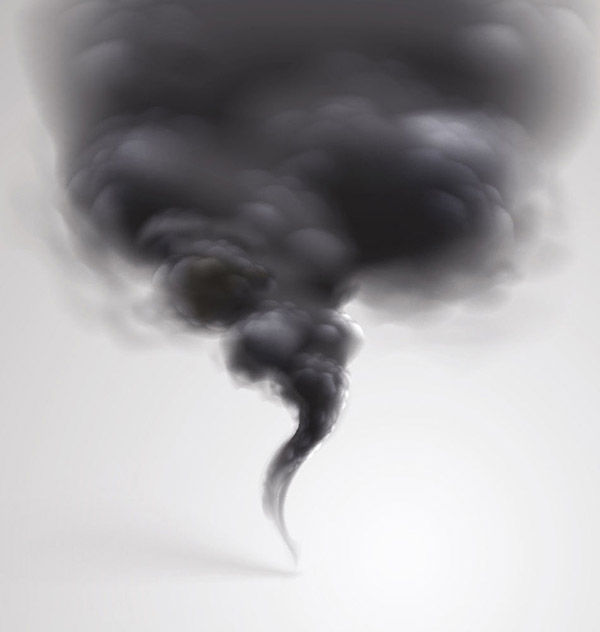 Tornado smoke vector pictures