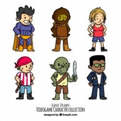 Videogame character set