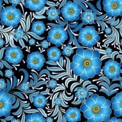 Vintage flower ornament pattern vectors set 03