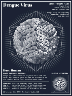Virus trading cards