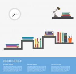 Wall-mounted shelves