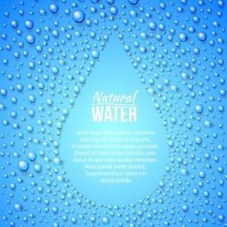 Water drops background design