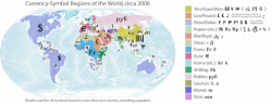 World Currency Symbols and Signs by Regions / Countries