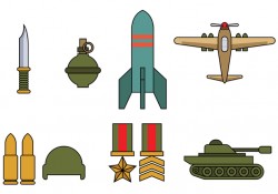 World War 2 Icon Vector