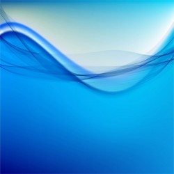 Abstract background, blue liquid