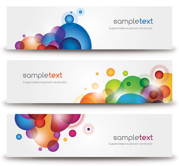 Beautiful Modern Banners