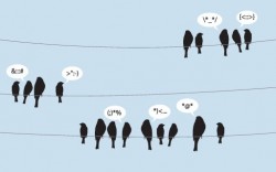Birds Tweeting Vector