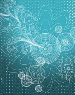 Blue Wallpaper Vector