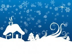 Christmas fairy Vector